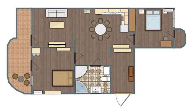 Апартаменты Greek Street Royal Apartment Одесса-4